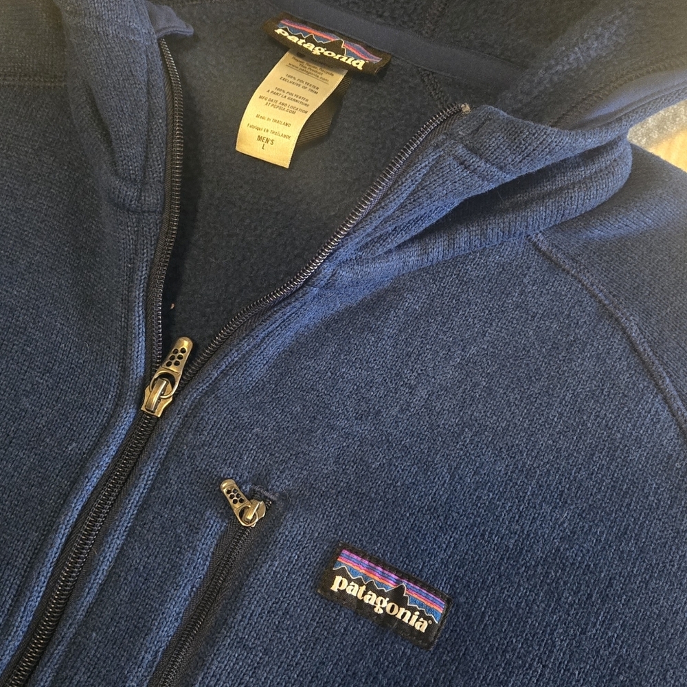 Patagonia Better Sweater Hoody, Size Large - Picture 2 of 10